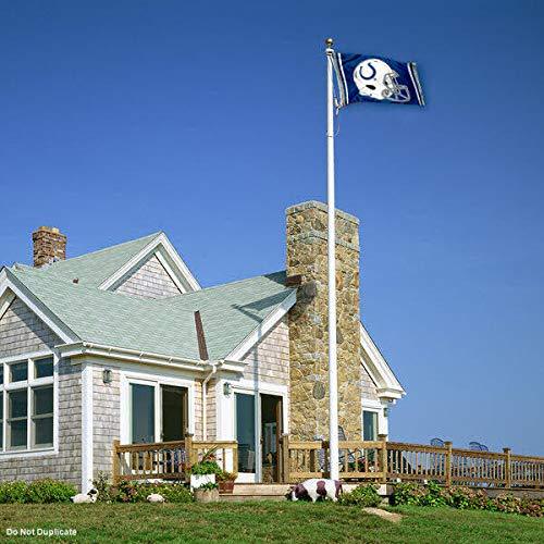 WinCraft Indianapolis Colts New Helmet Grommet Pole 3x5 Flag - 757 Sports Collectibles