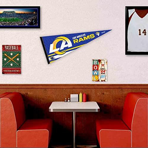 WinCraft Los Angeles Rams Pennant Banner Flag - 757 Sports Collectibles
