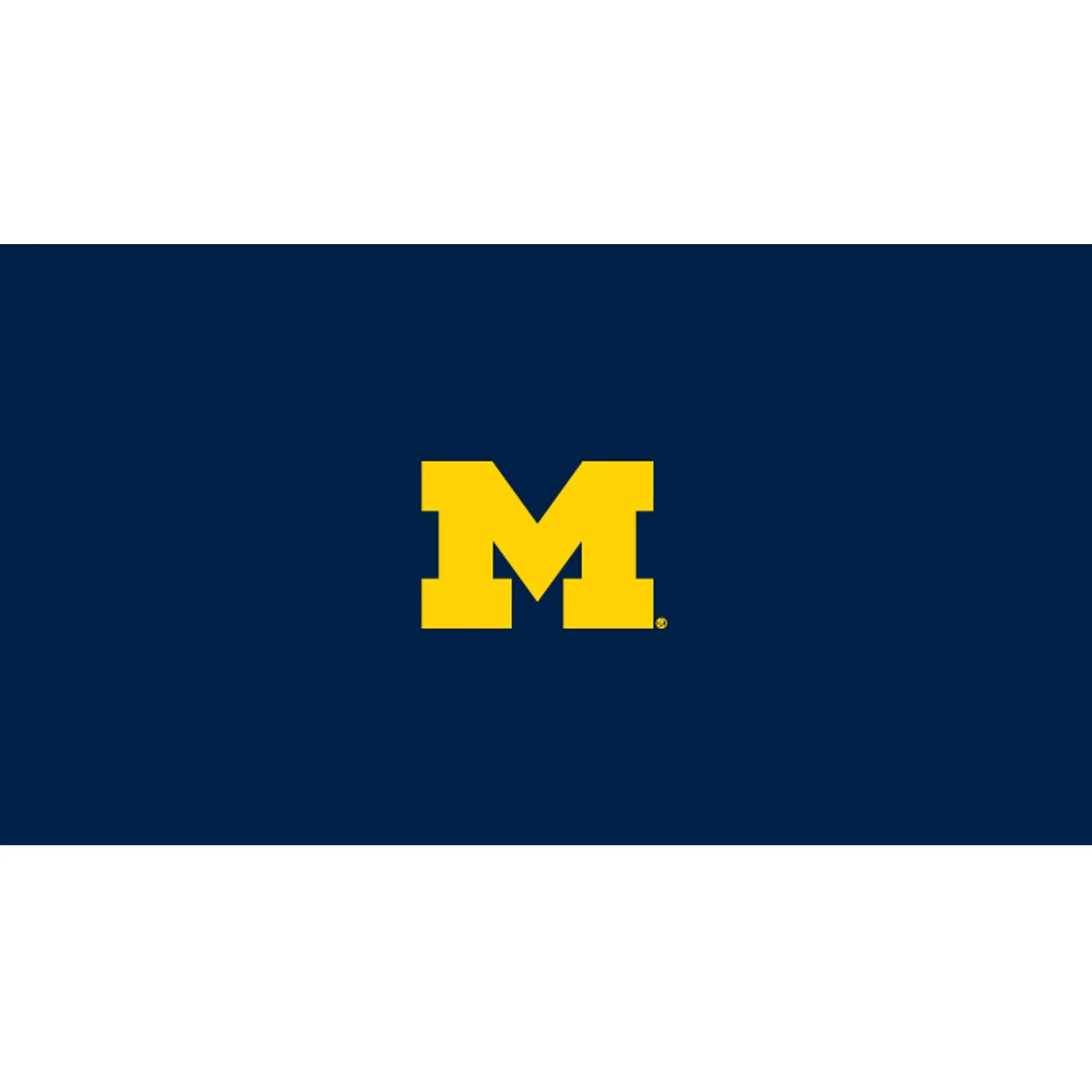 Michigan Wolverines 8-foot Billiard Cloth