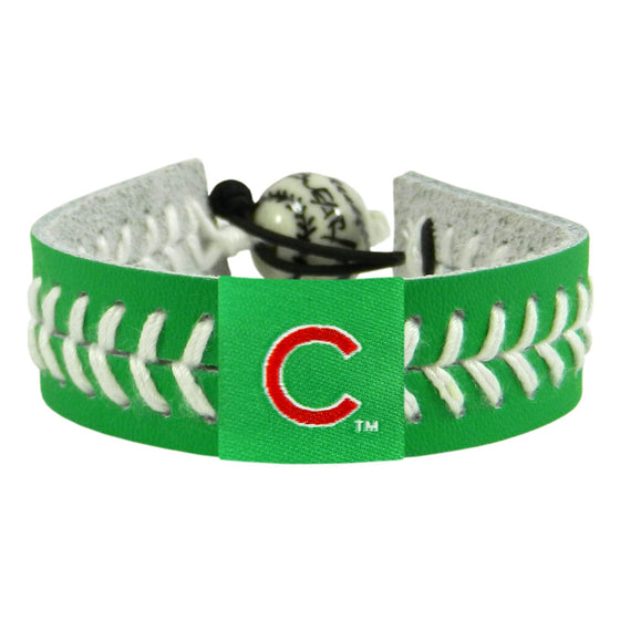 Chicago Cubs Bracelet Baseball St. Patrick's Day CO - 757 Sports Collectibles