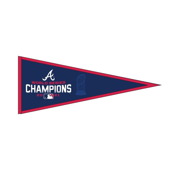 2021 World Series Atlanta Braves Traditions Pennant - 757 Sports Collectibles