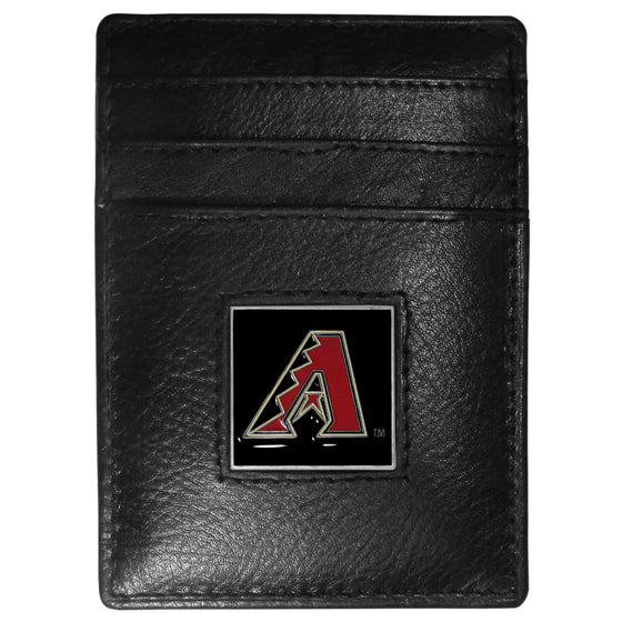 Arizona Diamondbacks Wallet Leather Money Clip Card Holder CO - 757 Sports Collectibles