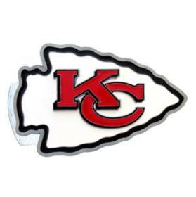Kansas City Chiefs Trailer Hitch Logo Cover (CDG) - 757 Sports Collectibles