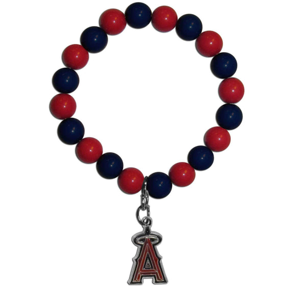 Los Angeles Angels Bracelet Bead Style CO - 757 Sports Collectibles