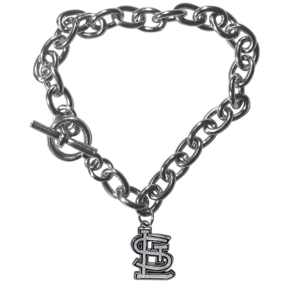 St. Louis Cardinals Bracelet Chain Link Style CO - 757 Sports Collectibles