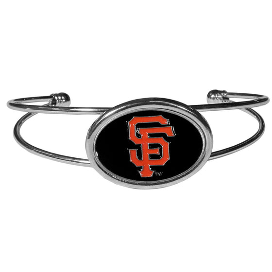San Francisco Giants Bracelet Double Bar Cuff CO - 757 Sports Collectibles