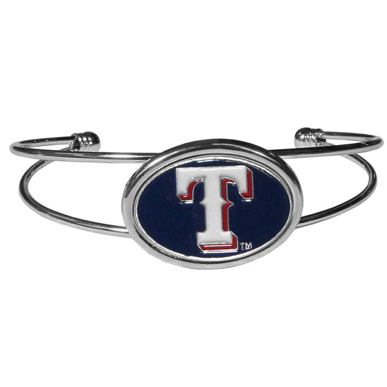 Texas Rangers Bracelet Double Bar Cuff CO - 757 Sports Collectibles