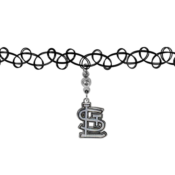 St. Louis Cardinals Necklace Knotted Choker CO - 757 Sports Collectibles