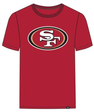 San Francisco 49ers Red Imprint Super Rival T-Shirt - Mens - 757 Sports Collectibles