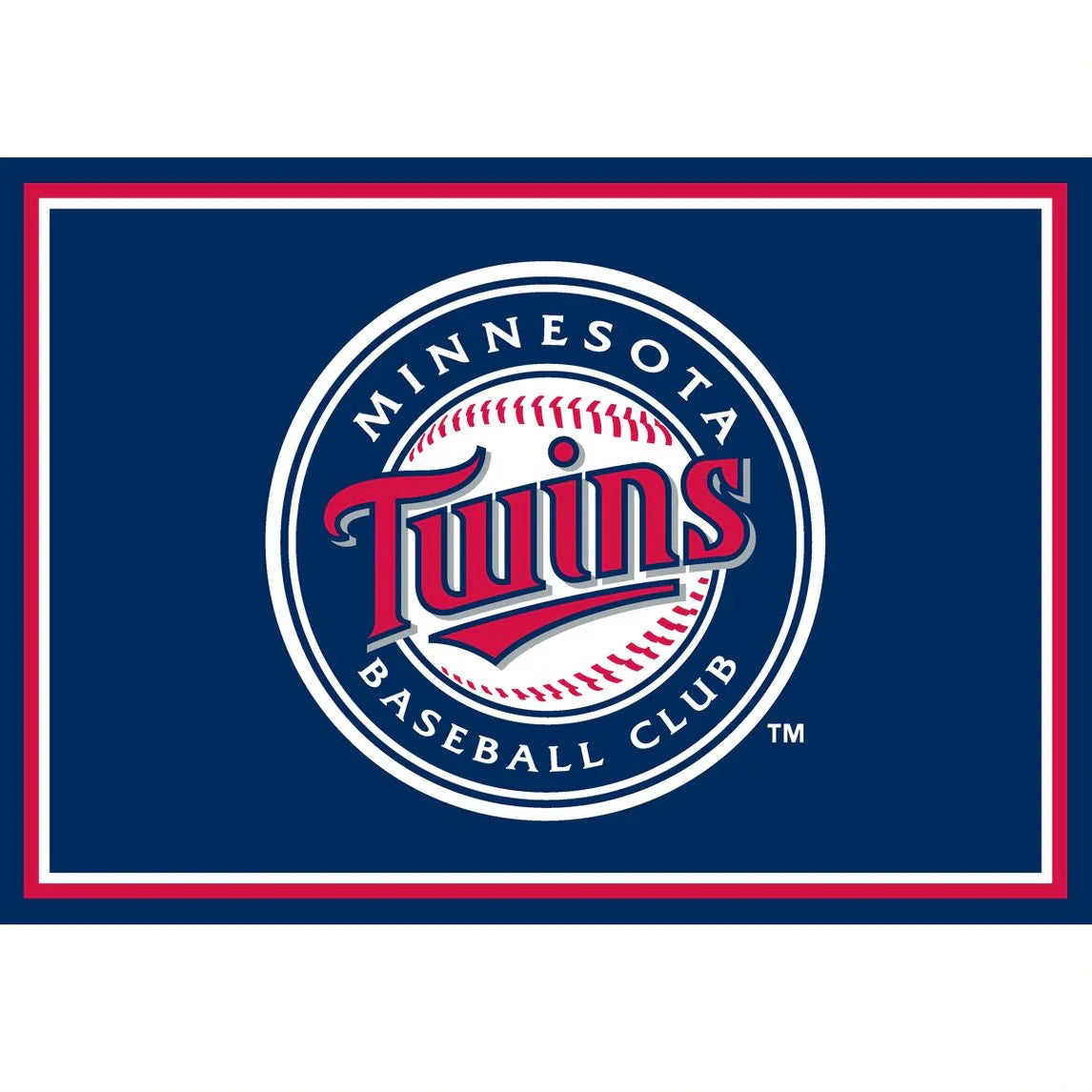 Minnesota Twins 3x4 Area Rug