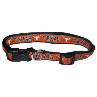 Texas Longhorns Dog Collar Pets First