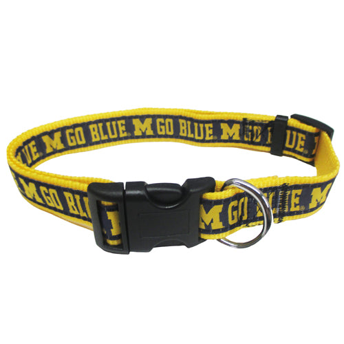 Michigan Wolverines Dog Collar Pets First