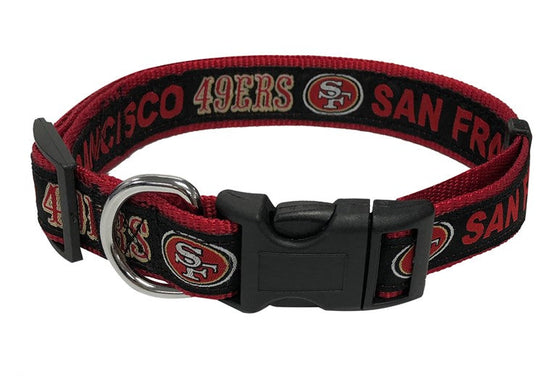 NFL San Francisco 49ers Dog Collar Pets First