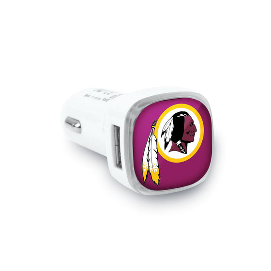 NFL Washington Redskins Dual USB Car Charger - 757 Sports Collectibles