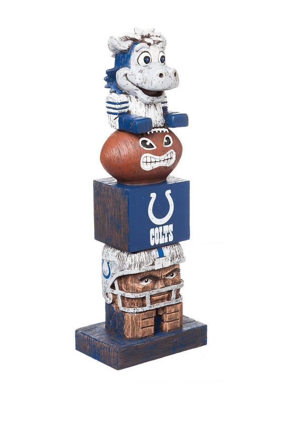 Indianapolis Colts Tiki Totem Pole Mascot Figurine Statues - 757 Sports Collectibles