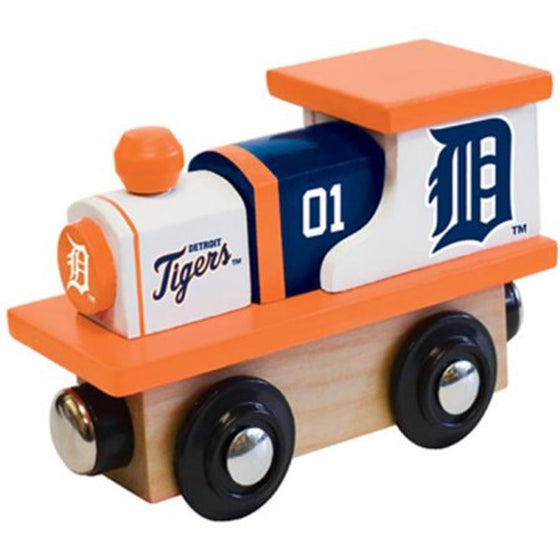 Detroit Tigers Wooden Toy Train CO - 757 Sports Collectibles