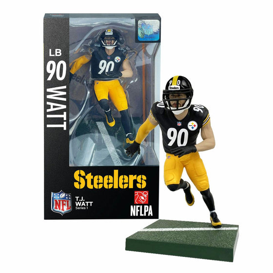 Preorder - Pittsburgh Steelers TJ Watt Imports Dragon NFL Series 1 6" Figure Statue - Ships in October
