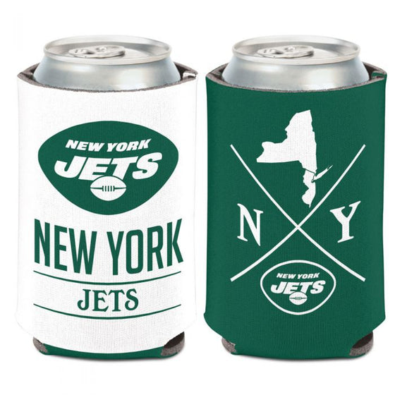 New York Jets  2-Sided Neoprene Can Coolor Koozie - 757 Sports Collectibles