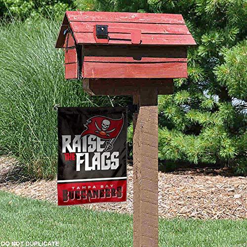WinCraft Tampa Bay Buccaneers Raise The Flags Yard Garden Banner Flag - 757 Sports Collectibles