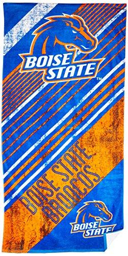 Boise State Broncos "Diagonal" Beach Towel, 30" x 60" - 757 Sports Collectibles