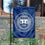 College Flags & Banners Co. Brandeis Judges Seal Logo Garden Flag - 757 Sports Collectibles