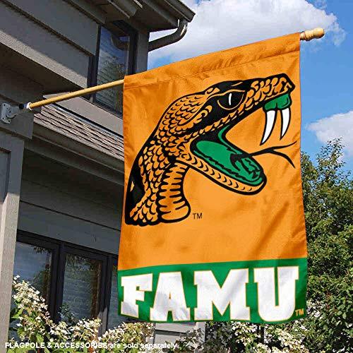 College Flags & Banners Co. FAMU Rattlers 28" x 40" Two Sided House Flag - 757 Sports Collectibles