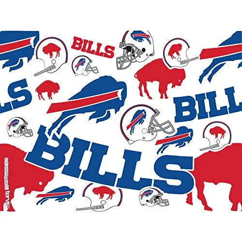 Tervis Made in USA Double Walled NFL Buffalo Bills Insulated Tumbler Cup Keeps Drinks Cold & Hot, 24oz, All Over - 757 Sports Collectibles