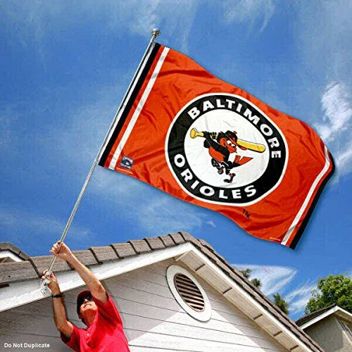WinCraft Baltimore Orioles Vintage Flag and Banner - 757 Sports Collectibles