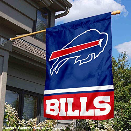 WinCraft Buffalo Bills Two Sided House Flag - 757 Sports Collectibles