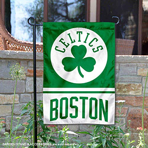 WinCraft Boston Celtics Double Sided Garden Flag - 757 Sports Collectibles