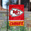 WinCraft Kansas City Chiefs Double Sided Garden Flag - 757 Sports Collectibles