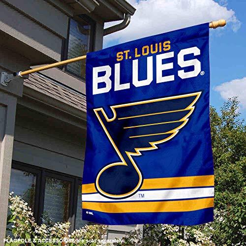 WinCraft St. Louis Blues Two Sided House Flag - 757 Sports Collectibles