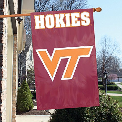 The Party Animal Virgina Tech Hokies Banner College Flag, 44" x 28", AFVT - 757 Sports Collectibles
