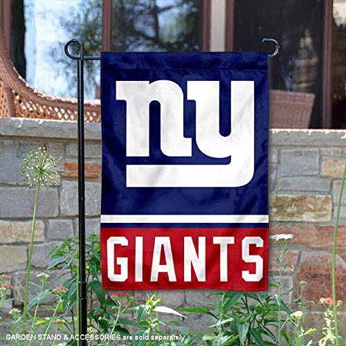WinCraft New York Giants Double Sided Garden Flag - 757 Sports Collectibles