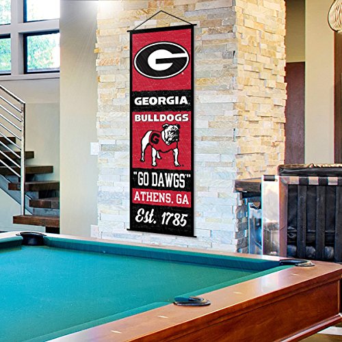 Georgia Bulldogs Banner and Scroll Sign - 757 Sports Collectibles