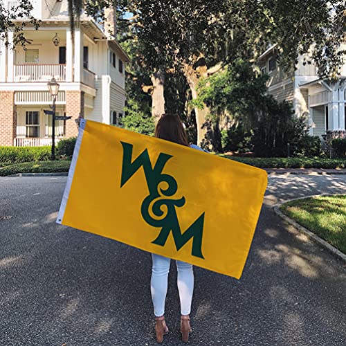 Desert Cactus College of William & Mary Flag Tribe W&M Flags Banners 100% Polyester Indoor Outdoor 3x5 (Style 1) - 757 Sports Collectibles