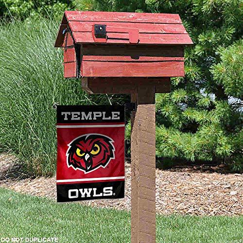 Temple Owls Garden Banner Flag - 757 Sports Collectibles