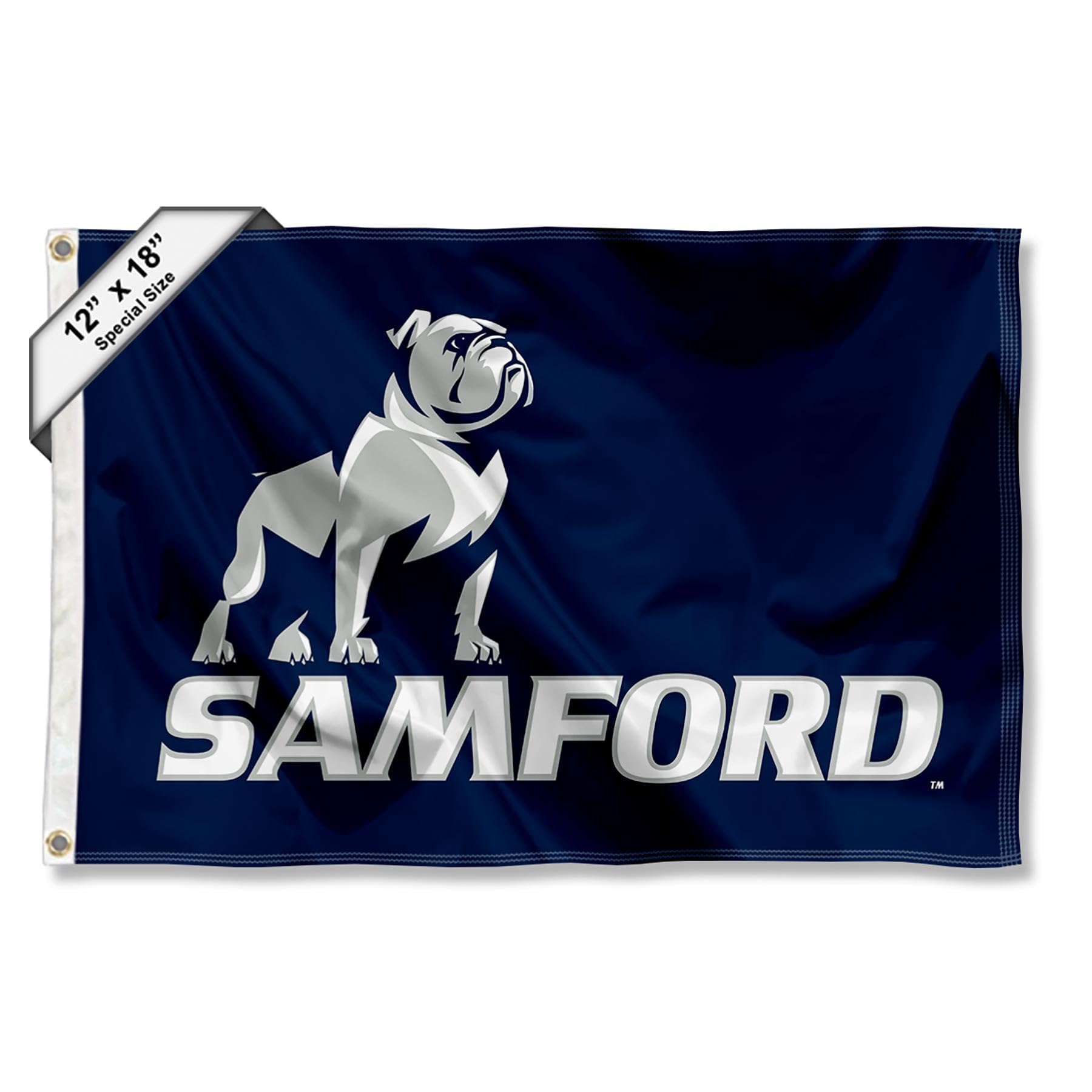 Samford Bulldogs Boat and Golf Cart Flag - 757 Sports Collectibles