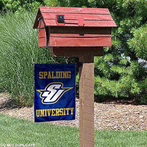College Flags & Banners Co. Spalding Golden Eagles Garden Flag - 757 Sports Collectibles