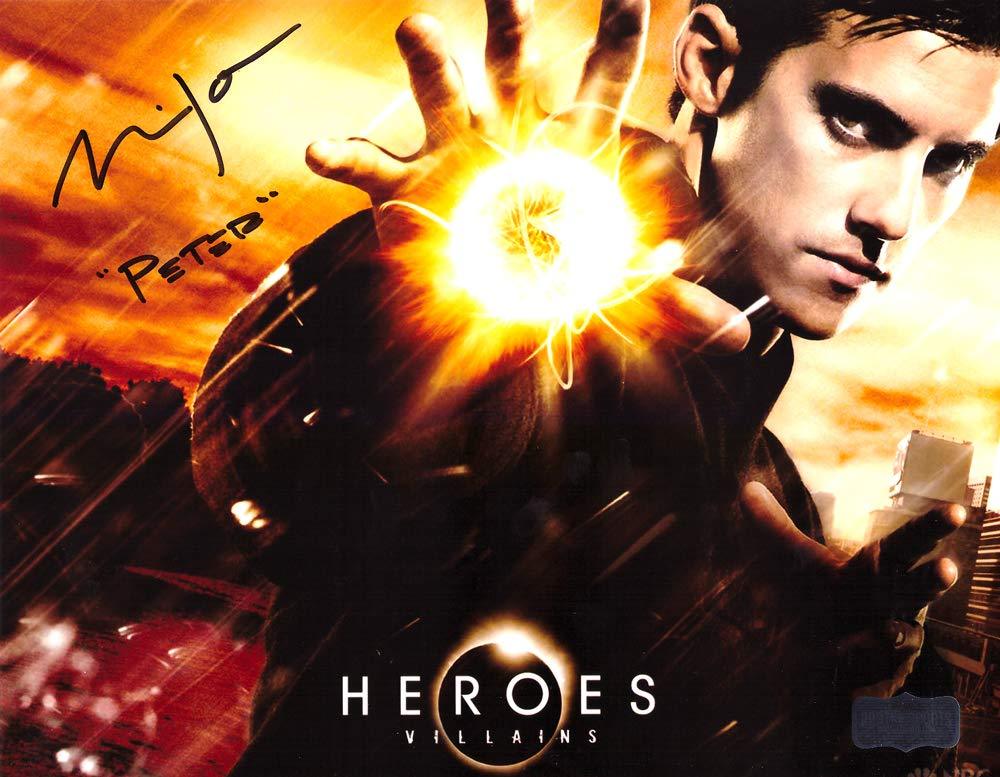 Milo Ventimiglia Autographed/Signed Heros - Villians, Fire 8x10 Photo With"Peter" Inscription - 757 Sports Collectibles