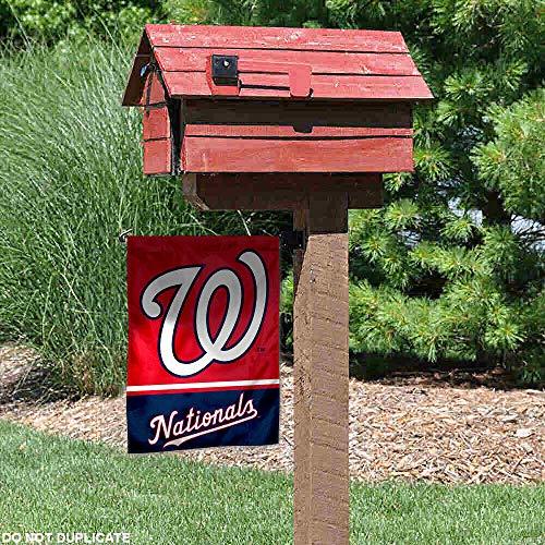 WinCraft Washington Nationals Double Sided Garden Flag - 757 Sports Collectibles