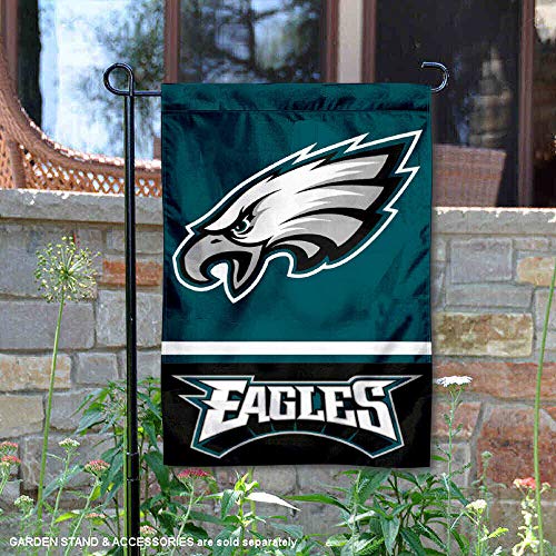 WinCraft Philadelphia Eagles Double Sided Garden Flag - 757 Sports Collectibles