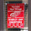 Detroit Red Wings 11 Time Stanley Cup Champions Double Sided Garden Flag - 757 Sports Collectibles