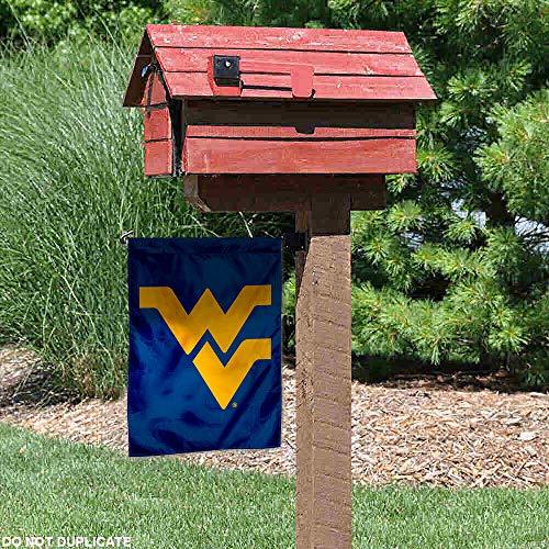 College Flags & Banners Co. WVU Mountaineers Blue Garden Flag - 757 Sports Collectibles