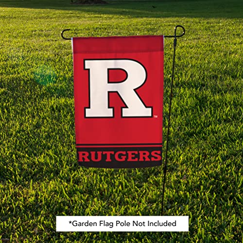 Rutgers Garden Flag State University of New Jersey RTX Banner 100% Polyester (Design A) - 757 Sports Collectibles