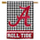 WinCraft Alabama Crimson Tide Houndstooth Pattern Double Sided House Flag - 757 Sports Collectibles
