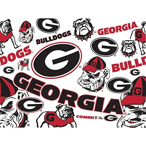 Tervis Made in USA Double Walled University of Georgia UGA Bulldogs Insulated Tumbler Cup Keeps Drinks Cold & Hot, 24oz Water Bottle, Primary Logo - 757 Sports Collectibles