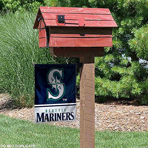 WinCraft Seattle Baseball Double Sided Garden Flag - 757 Sports Collectibles