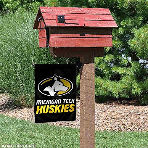 College Flags & Banners Co. Michigan Tech Huskies Garden Flag - 757 Sports Collectibles