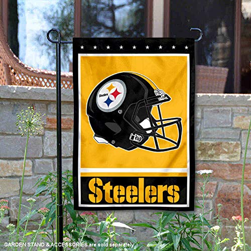 WinCraft Pittsburgh Steelers Decorative Yard Garden Flag - 757 Sports Collectibles